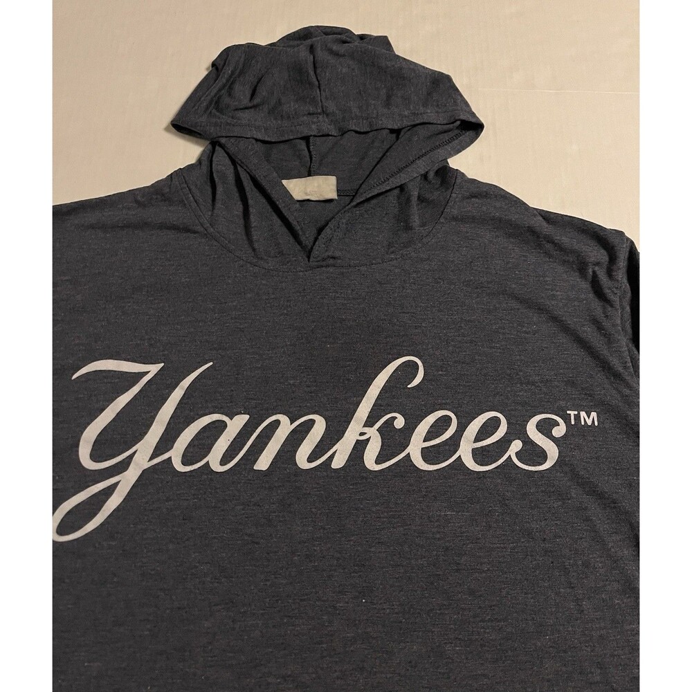 New York Yankees MLB Lightweight Hoodie Long Sleeve Shirt LARGE Baseball SGA NY